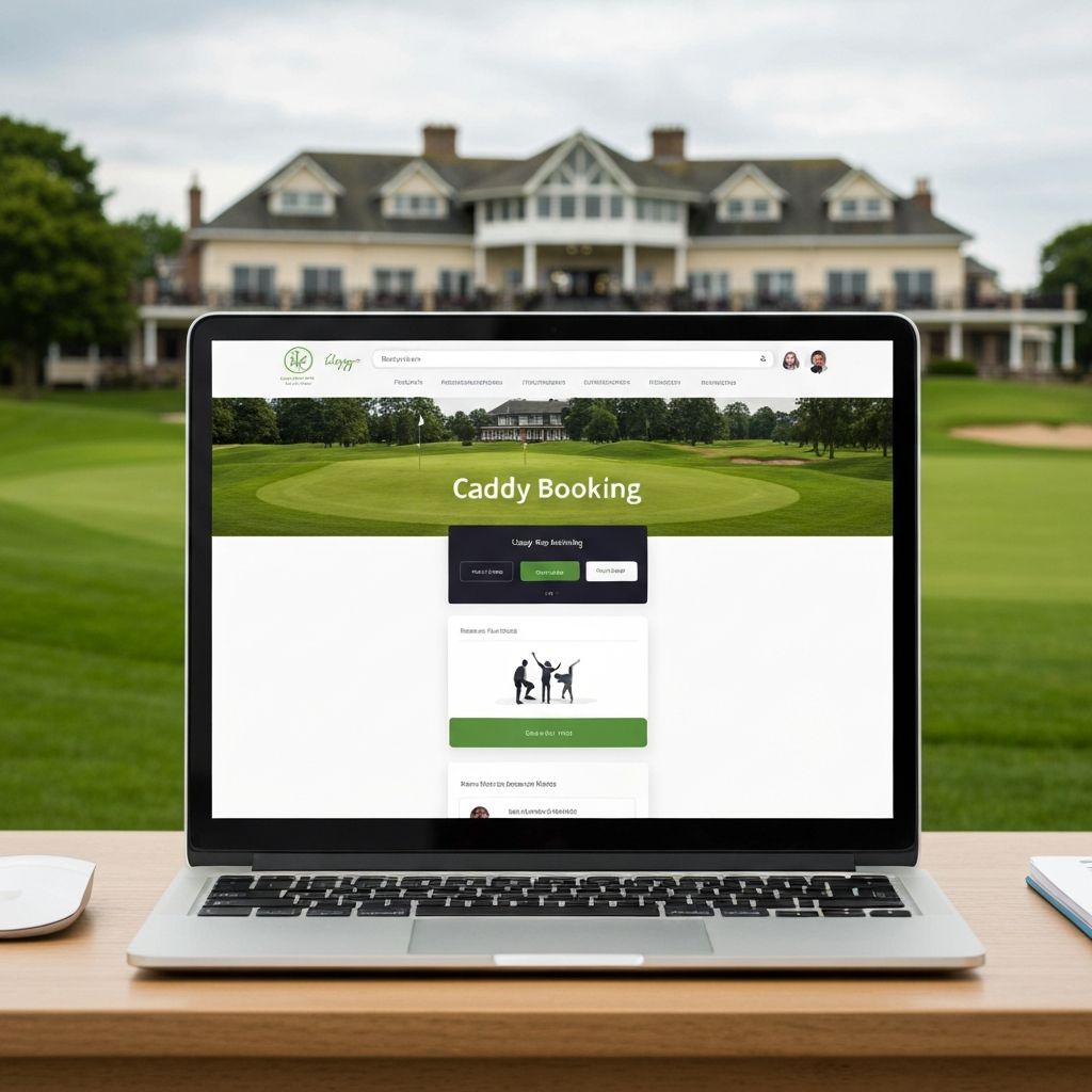 Add caddyPro to your golf course website